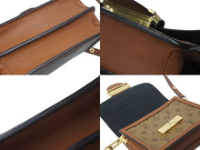 Load image into Gallery viewer, LOUIS VUITTON ルイヴィトン モノグラム リバース ドーフィーヌ ミニ ショルダーバッグ M45959 ブラウン モノグラムキャンバス レザー ゴールド金具 美品 中古 4c072831