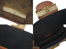 Load image into Gallery viewer, LOUIS VUITTON ルイヴィトン モノグラム リバース ドーフィーヌ ミニ ショルダーバッグ M45959 ブラウン モノグラムキャンバス レザー ゴールド金具 美品 中古 4c072831