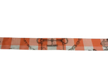 Load image into Gallery viewer, HERMES エルメス ツイリー モール エ グルメット ヴィシー シルク ピンク フランス製 スカーフ 美品 中古 4c074862
