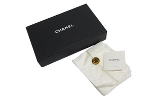 新品未使用 CHANEL シャネル 蝶ネクタイ リボンタイ チョーカー ココマーク キルティングデザイン シルク ブラック 中古 4c075580