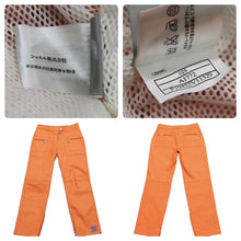 Load image into Gallery viewer, 極美品 CHANEL シャネル セットアップ スポーツ ベスト パンツ 02S P19432 P19677 ココマーク オレンジ シルバー金具 38 中古 50056