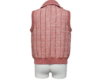 Load image into Gallery viewer, CHANEL シャネル セットアップ ツィード ヴィンテージ ベスト パンツ 01P P17763 P17486 ピンク サイズ38 美品 中古 50069