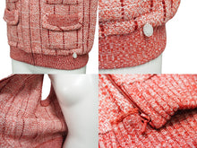 Load image into Gallery viewer, CHANEL シャネル セットアップ ツィード ヴィンテージ ベスト パンツ 01P P17763 P17486 ピンク サイズ38 美品 中古 50069
