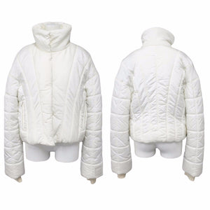 CHANEL シャネル スポーツ セットアップ ダウンジャケット パンツ P16396V09195 ポリアミド ホワイト サイズ38 美品 中古 50074