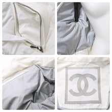 Load image into Gallery viewer, CHANEL シャネル スポーツ セットアップ ダウンジャケット パンツ P16396V09195 ポリアミド ホワイト サイズ38 美品 中古 50074