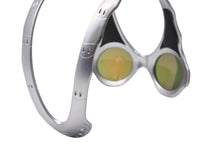 Load image into Gallery viewer, 名作 新品同様 OAKLEY オークリー サングラス オーバーザトップ シルバー オレンジ ヴィンテージ アイウェア アーカイブ 50089
