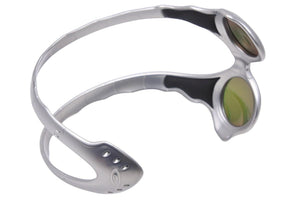名作 新品同様 OAKLEY オークリー サングラス オーバーザトップ シルバー オレンジ ヴィンテージ アイウェア アーカイブ 50089