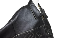 Load image into Gallery viewer, Pelle Pelle ペレペレ ブルゾン ヴィンテージ レザージャケット サイズ46 ブラック メンズウェア 中古 50138