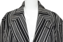 Load image into Gallery viewer, COMME des GARCONS HOMME コムデギャルソンオム キューバ期 ペイントジャケット ブラック サイズS コットン 美品 中古 50144