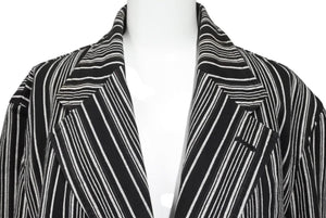 COMME des GARCONS HOMME コムデギャルソンオム キューバ期 ペイントジャケット ブラック サイズS コットン 美品 中古 50144