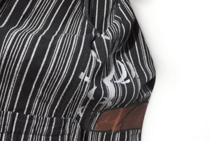 COMME des GARCONS HOMME コムデギャルソンオム キューバ期 ペイントジャケット ブラック サイズS コットン 美品 中古 50144