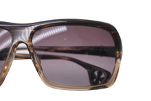 Load image into Gallery viewer, CHROME HEARTS クロムハーツ thurust サングラス 眼鏡 ヴィンテージ JAPAN製 プラスチック ブラウン シルバー 美品 中古 50205