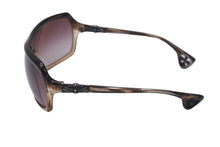 Load image into Gallery viewer, CHROME HEARTS クロムハーツ thurust サングラス 眼鏡 ヴィンテージ JAPAN製 プラスチック ブラウン シルバー 美品 中古 50205
