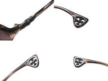 Load image into Gallery viewer, CHROME HEARTS クロムハーツ thurust サングラス 眼鏡 ヴィンテージ JAPAN製 プラスチック ブラウン シルバー 美品 中古 50205
