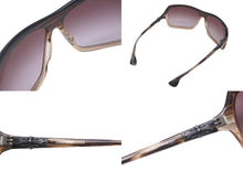 Load image into Gallery viewer, CHROME HEARTS クロムハーツ thurust サングラス 眼鏡 ヴィンテージ JAPAN製 プラスチック ブラウン シルバー 美品 中古 50205