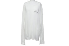 Load image into Gallery viewer, CHROME HEARTS クロムハーツ 長袖Ｔシャツ CHクロス ホワイト コットン サイズM アメリカ製 美品 中古 50244