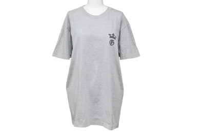Gaboratory 半袖Tシャツ Mサイズ ガボラトリー GABOR ガボール シルバー アクセサリー グレー デカロゴ 中古 50247