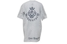 Load image into Gallery viewer, Gaboratory 半袖Tシャツ Mサイズ ガボラトリー GABOR ガボール シルバー アクセサリー グレー デカロゴ 中古 50247