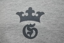 Load image into Gallery viewer, Gaboratory 半袖Tシャツ Mサイズ ガボラトリー GABOR ガボール シルバー アクセサリー グレー デカロゴ 中古 50247