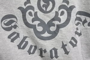 Gaboratory 半袖Tシャツ Mサイズ ガボラトリー GABOR ガボール シルバー アクセサリー グレー デカロゴ 中古 50247