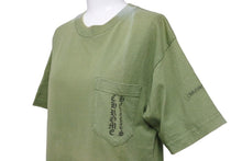 Load image into Gallery viewer, CHROME HEARTS クロムハーツ プリント 半袖Ｔシャツ カーキ 緑 ロゴ トップス 中古 50256