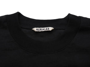 AURALEE オーラリー 半袖Ｔシャツ トップス 23SS STAND UP Tee A23ST01SU サイズ4 コットン ブラック メンズ 美品 中古 50504