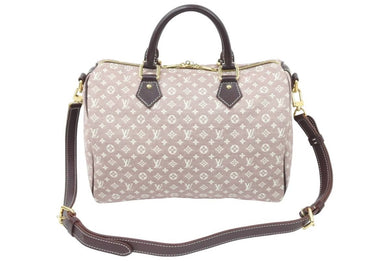 LOUIS VUITTON ルイヴィトン スピーディ バンドリエール30 ハンドバッグ イディール レッド M56704 美品 中古 50604