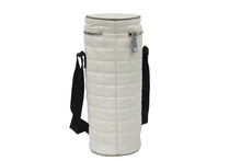 Load image into Gallery viewer, CHANEL シャネル SPORTSLINE スポーツライン ドリンクケース ショルダー ナイロン ホワイト ブラック シルバー 美品 中古 50625