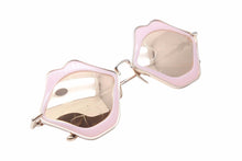 Load image into Gallery viewer, 極美品 CHROME HEARTS クロムハーツ メガネ サングラス PPO CHOMPER ゴールド ピンク 24K サイズ55□20 中古 50750
