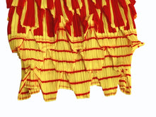 Load image into Gallery viewer, 極美品 ISSEY MIYAKE イッセイミヤケ プリーツ 長袖カットソー IM84-FJ966 サイズM ポリエステル レッド イエロー 中古 4b005083