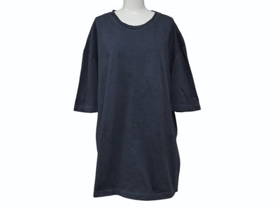 極美品 Maison Margiela メゾンマルジェラ オーバーサイズ カットソー S50GC0646 S23883 ダークグレー コットン サイズ46 中古 51024