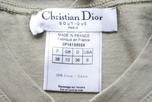 Load image into Gallery viewer, Christian Dior クリスチャンディオール 半袖Ｔシャツ ジャドール 3P16155024 コットン カーキ サイズ38 美品 中古 51073