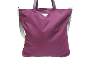 PRADA プラダ ロボットモチーフナイロンショルダーバッグ 2WAYバッグ BR2897 イタリア製 ナイロン レザー ボルドー 美品 中古 51131