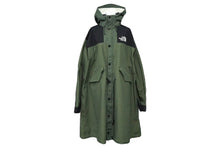 画像をギャラリービューアに読み込む, THE NORTH FACE × sacai ザ ノースフェイス サカイ 17AW ナイロンモッズコート カーキ NP6171SA サイズロゴM 美品 中古 51178 