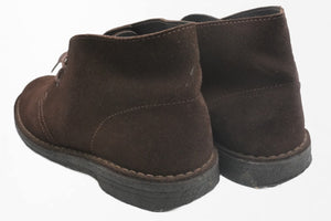 Clarks クラークス DESERT BOOT デザートブーツ ショートブーツ フットウェア スエード ラバー ブラウン 7 1/2 良品 中古 51248