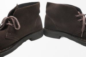 Clarks クラークス DESERT BOOT デザートブーツ ショートブーツ フットウェア スエード ラバー ブラウン 7 1/2 良品 中古 51248