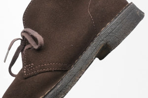 Clarks クラークス DESERT BOOT デザートブーツ ショートブーツ フットウェア スエード ラバー ブラウン 7 1/2 良品 中古 51248