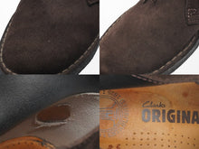 Load image into Gallery viewer, Clarks クラークス DESERT BOOT デザートブーツ ショートブーツ フットウェア スエード ラバー ブラウン 7 1/2 良品 中古 51248