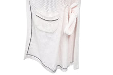 Load image into Gallery viewer, CHANEL シャネル ニット ロング カーディガン ピンク 09C ココマーク トップス ロゴ 刺繍 P34800K01095 サイズ34 美品 中古 51484