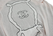 Load image into Gallery viewer, CHANEL シャネル ニット ロング カーディガン ピンク 09C ココマーク トップス ロゴ 刺繍 P34800K01095 サイズ34 美品 中古 51484