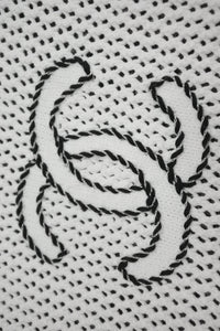 CHANEL シャネル ニット ロング カーディガン ピンク 09C ココマーク トップス ロゴ 刺繍 P34800K01095 サイズ34 美品 中古 51484