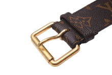 Load image into Gallery viewer, LOUIS VUITTON ルイ ヴィトン モノグラム サンチュールポシェット デュオ ベルト ブラウン サイズ80/32 M9836 良品 中古 51529