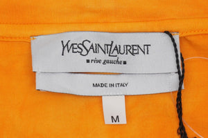 SAINT LAURENT サンローラン タンクトップ・ノースリーブ 2004ss コットンイエロー 美品 中古 51700 