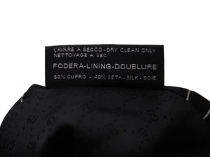 GUCCI グッチ ネクタイ フォードトム期ストライプ 服飾小物 ブランドロゴ シルク ブラック シルバー ゴールド 美品 中古 51813 