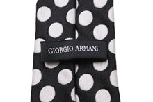 Load image into Gallery viewer, GIORGIO ARMANI ジョルジオアルマーニー 長さ150cm 大検幅7.5cm 紳士 ネクタイ イタリア産 中古 51826
