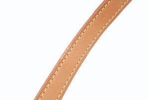 ルイヴィトン ルイヴィトン ショルダーストラップ バッグ ヌメ革 ブラウン ゴールド金具 ミニスペディ用 美品 中古 4b005194 