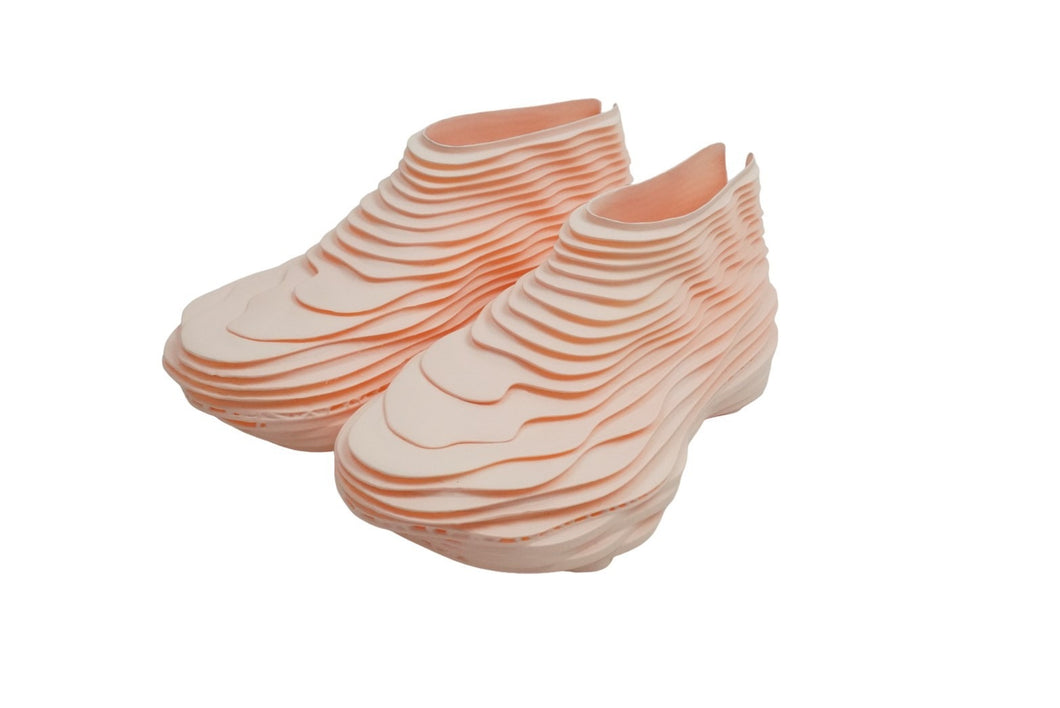 新品 HOUSE OF ERRORS ハウスオブエラー×ALIVEFORM TOPO-1 3D-Printed Shoes 3Dプリント サイズ38 スニーカー 中古 52054