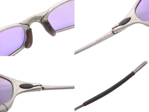 OAKLEY オークリー サングラス ジュリエット シルバー J1037810 スタンダードフィット UVカット 良品 中古 52146