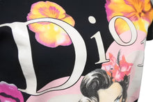 Load image into Gallery viewer, Christian Dior クリスチャンディオール 半袖Ｔシャツ 5P16155201 花柄 ハート 女 ブラック コットン サイズ36 美品 中古 52246