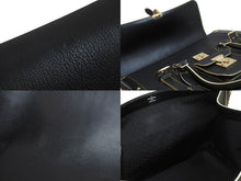 Load image into Gallery viewer, 極美品 LouisVuitton ルイヴィトン エクストラヴァガン スハリ ハンドバッグ レザー ブラック ゴールド 中古 53298